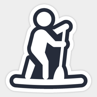 Stand Up Paddle Design Sticker